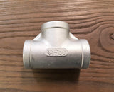 Stattin Stainless Stainless Steel BSP Tees