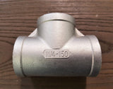 Stattin Stainless Stainless Steel BSP Tees