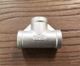 Stattin Stainless Stainless Steel BSP Tees