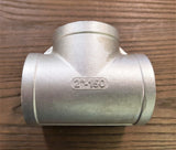 Stattin Stainless Stainless Steel BSP Tees