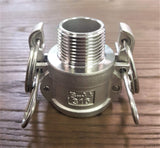 Stattin Stainless 20 BSP (3/4") Stainless Steel Type B Camlocks