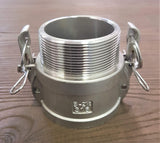 Stattin Stainless 65 BSP (2 1/2") Stainless Steel Type B Camlocks