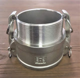 Stattin Stainless 80 BSP (3") Stainless Steel Type B Camlocks