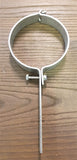 Stattin Stainless 101.6mm (4") Stainless Steel Long Tang Tube Clamps