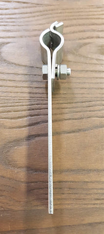 Stattin Stainless 19.05mm (3/4") Stainless Steel Long Tang Tube Clamps