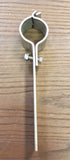 Stattin Stainless 38.1mm (1 1/2") Stainless Steel Long Tang Tube Clamps