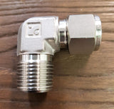 Stattin Stainless 12.7mm x 1/2" BSP Stainless Steel Compression Male Elbows