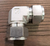 Stattin Stainless 19.05mm (3/4") Stainless Steel Compression Tube Union Elbows