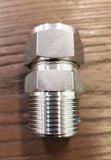Stattin Stainless 19.05mm x 3/4" BSP Stainless Steel Compression Male Connectors