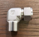 Stattin Stainless 19.05mm x 3/4" BSP Stainless Steel Compression Male Elbows