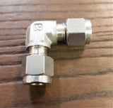 Stattin Stainless 6.35mm (1/4") Stainless Steel Compression Tube Union Elbows