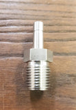 Stattin Stainless 6.35mm x 1/4" BSP Stainless Steel Compression Male Adaptors