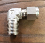 Stattin Stainless 6.35mm x 1/4" BSP Stainless Steel Compression Male Elbows