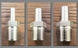 Stattin Stainless Stainless Steel Compression Male Adaptors
