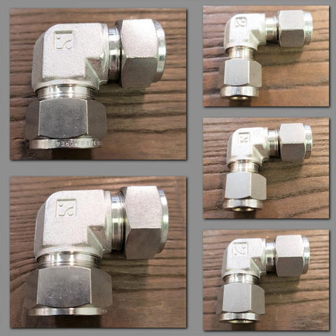 Stattin Stainless Stainless Steel Compression Tube Union Elbows
