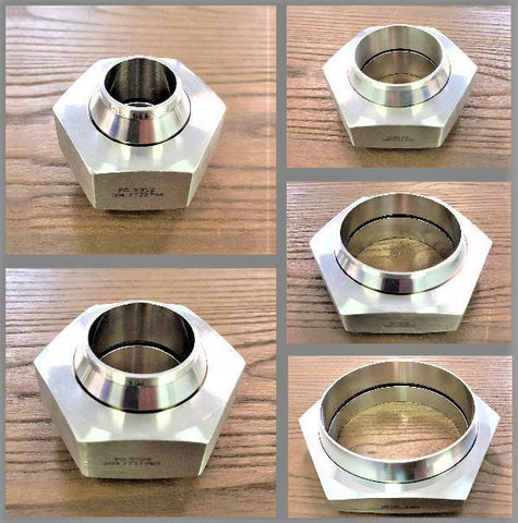 Stattin Stainless Stainless Steel Flat Face BSM Unions