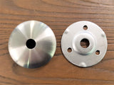 Stattin Stainless 12.7mm Satin Stainless Steel Base Plate and Cover Sets