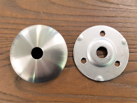 Stattin Stainless 12.7mm Satin Stainless Steel Base Plate and Cover Sets