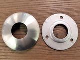 Stattin Stainless 31.75mm Satin Stainless Steel Base Plate and Cover Sets