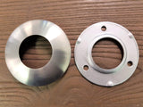 Stattin Stainless 38.1mm Satin Stainless Steel Base Plate and Cover Sets