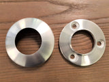 Stattin Stainless 50.8mm Heavy Duty Satin (7mm thick base plate) Stainless Steel Base Plate and Cover Sets