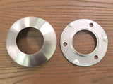 Stattin Stainless 50.8mm Satin Stainless Steel Base Plate and Cover Sets