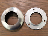 Stattin Stainless 63.5mm Satin Stainless Steel Base Plate and Cover Sets