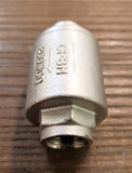 Stattin Stainless 08 BSP (1/4") Stainless Steel 2 Piece Spring Check Valves