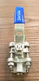 Stattin Stainless 08 BSP (1/4") Stainless Steel 3 Piece Ball Valves