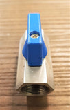 Stattin Stainless 10 BSP (3/8") Stainless Steel F & F Mini Ball Valves