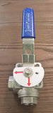 Stattin Stainless 15 BSP (1/2") Stainless Steel 3 Way L Port Ball Valves