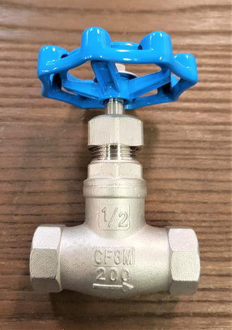 Stattin Stainless 15 BSP (1/2") Stainless Steel Globe Valves