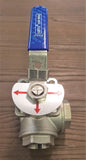 Stattin Stainless 25 BSP (1") Stainless Steel 3 Way T Port Ball Valves