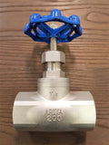 Stattin Stainless 32 BSP (1 1/4") Stainless Steel Globe Valves