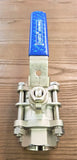 Stattin Stainless 40 BSP (1 1/2") Stainless Steel 3 Piece Ball Valves