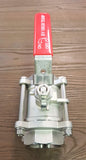 Stattin Stainless 50 BSP (2") Stainless Steel 3 Piece High Temp Ball Valves