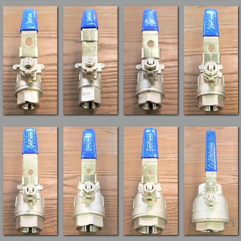 Stattin Stainless Stainless Steel 2 Piece Ball Valves