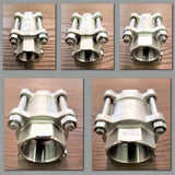 Stattin Stainless Stainless Steel 3 Piece Spring Check Valves