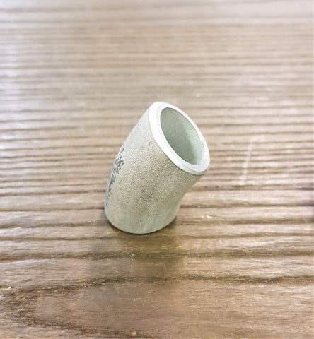 Stattin Stainless 15NB (21.34mm O.D. x 2.77mm W.T.) Stainless Steel Sch40 45° Long Radius Pipe Elbows