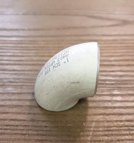 Stattin Stainless 25NB (33.4mm O.D. x 2.77mm W.T.) Stainless Steel Sch10 90° Short Radius Pipe Elbows