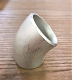 Stattin Stainless 40NB (48.26mmO.D. x 2.77mm W.T.) Stainless Steel Sch10 45° Long Radius Pipe Elbows