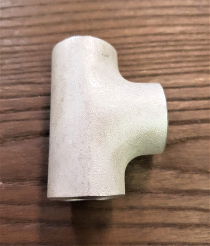 Stattin Stainless 20NB (26.7mm O.D x 2.11mm W.T.) Stainless Steel Sch10 Equal Pipe Tees
