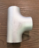 Stattin Stainless 40NB (48.26mm O.D. x 2.77mm W.T.) Stainless Steel Sch10 Equal Pipe Tees