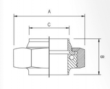 Stattin Stainless Stainless Steel RJT BSM Unions