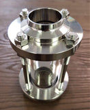 Stattin Stainless 38.1mm (1 1/2") Stainless Steel Hygienic Sightglasses