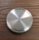 Stattin Stainless Stainless Steel Tri Clover Blank Caps