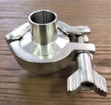 Stattin Stainless 25.4mm (1") Stainless Steel Tri Clover Unions