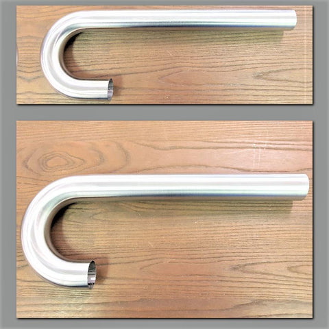 Stattin Stainless Stainless Steel Handrail Returns 180°