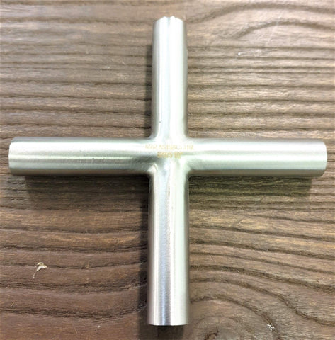 Stattin Stainless 12.7mm x 1.6mm Stainless Steel Tube Crosses