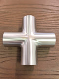 Stattin Stainless 38.1mm x 1.6mm Stainless Steel Tube Crosses